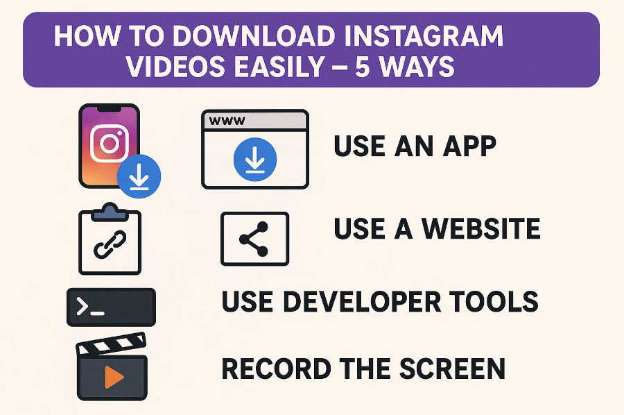 How to Download Instagram Videos Easily - 5 Ways