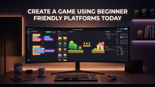 Create A Game Using Beginner Friendly Platforms Today